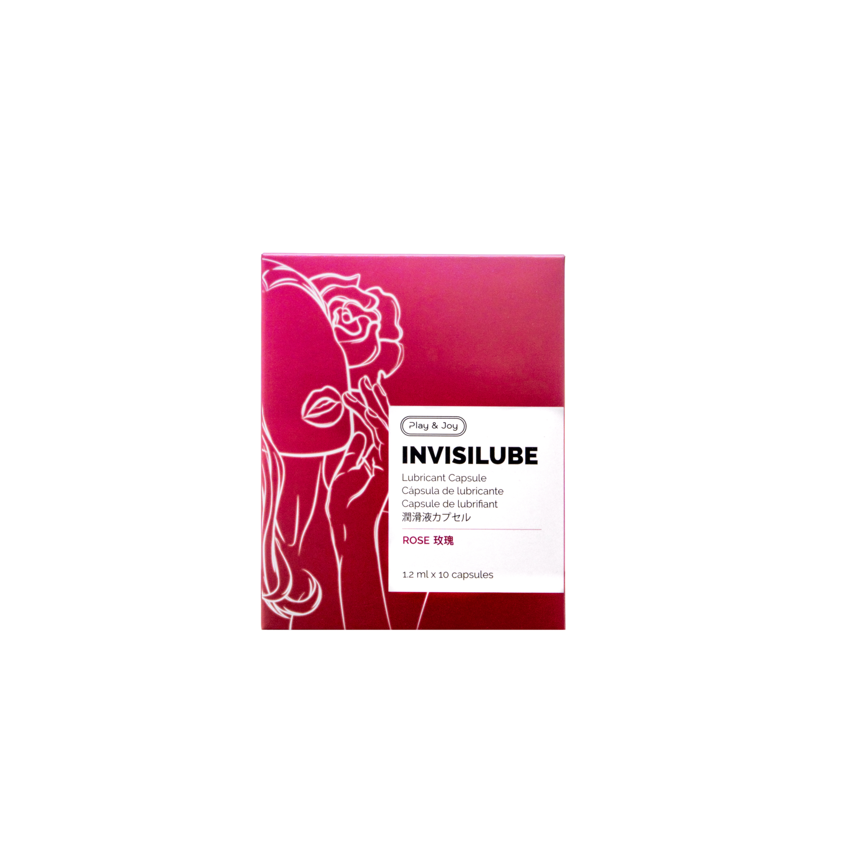 Invisilube · Lubricante Íntimo en Cápsulas con Rosa
